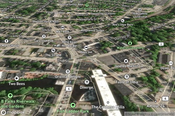 metal roofing installation in Dover NH 03820 - Aerial View