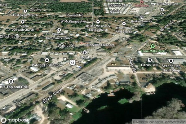 metal roofing installation in Dunnellon FL 34433 - Aerial View