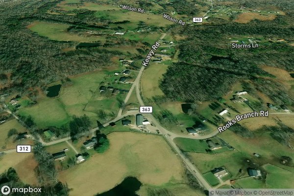 metal roofing installation in Keavy KY 40737 - Aerial View