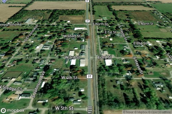 metal roofing installation in Bonnie IL 62816 - Aerial View