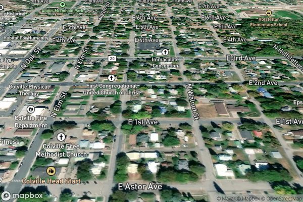 metal roofing installation in Colville WA 99114 - Aerial View