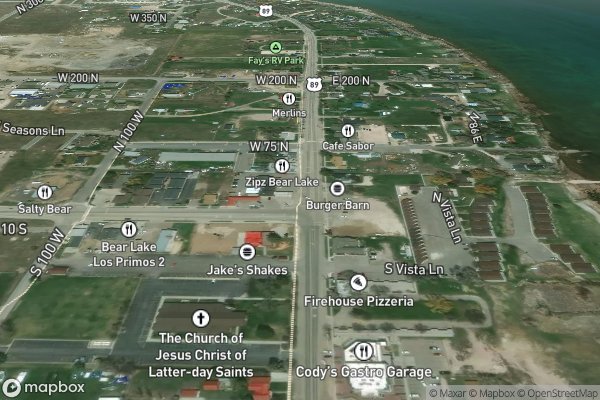 metal roofing installation in Garden City UT 84028 - Aerial View