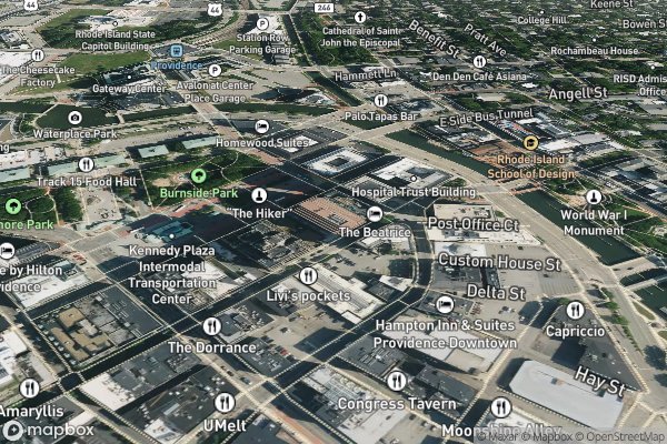 metal roofing installation in Hope RI 02831 - Aerial View