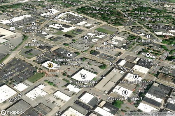 metal roofing installation in Kingsport TN 37660 - Aerial View