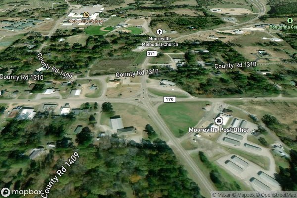 metal roofing installation in Mooreville MS 38857 - Aerial View