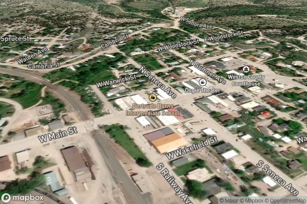 metal roofing installation in Newcastle WY 82701 - Aerial View