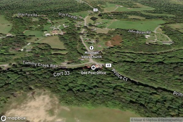 metal roofing installation in Odd WV 25902 - Aerial View