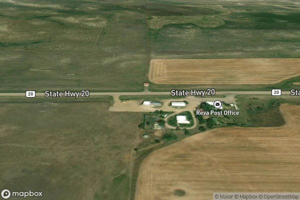 metal roofing installation in Reva SD 57651 - Aerial View