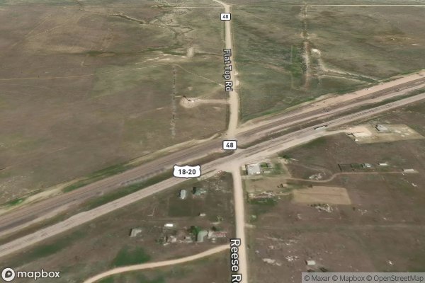 metal roofing installation in Shawnee WY 82229 - Aerial View