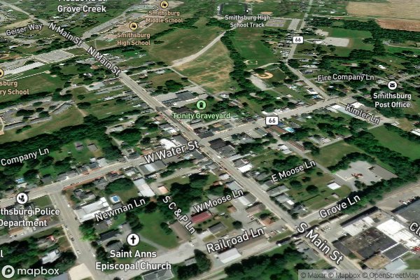 metal roofing installation in Smithsburg MD 21783 - Aerial View