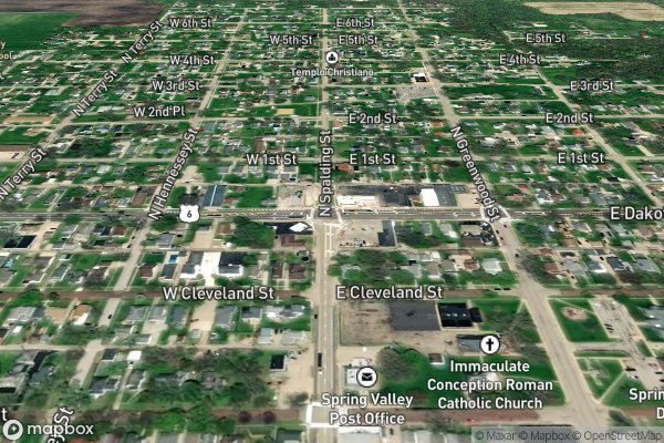 metal roofing installation in Spring Valley IL 61362 - Aerial View