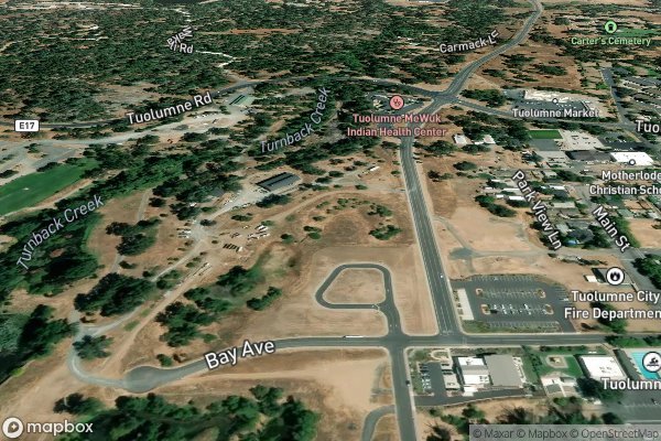 metal roofing installation in Tuolumne CA 95379 - Aerial View