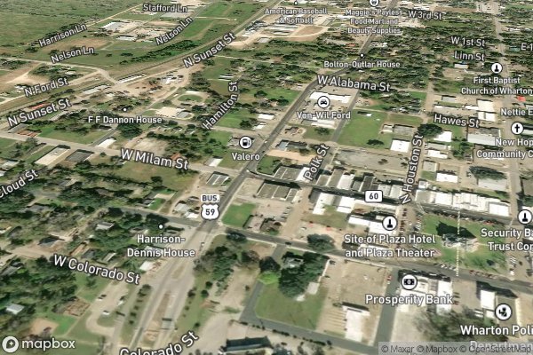 metal roofing installation in Wharton TX 77488 - Aerial View